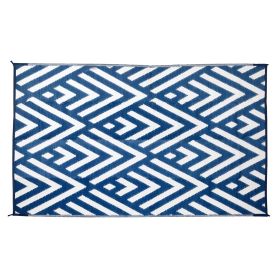 5'x8'ft Blue RV Floor Mat Made Of PP 5'x8'ft Blue RV Floor Mat Made Of PP